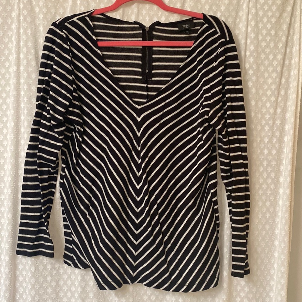 Flattering v neck top